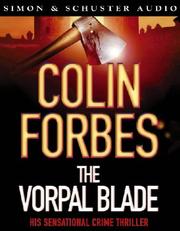Front cover of The Vorpal Blade by Colin Forbes