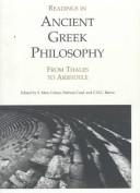Front cover of Readings in Ancient Greek Philosophy by S. Marc Cohen