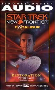 Front cover of Star Trek New Frontier - Excalibur - Restoration by Peter David