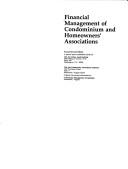 Front cover of Financial management of condominium and homeowners' associations by Urban Land Institute