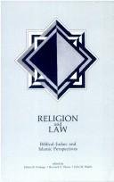 Front cover of Religion and law by Edwin Brown Firmage