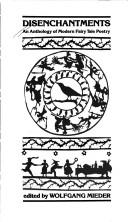 Front cover of Disenchantments by Wolfgang Mieder