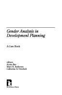 Cover of Gender analysis in development planning by Aruna Rao