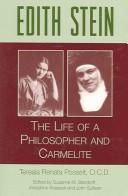 Front cover of Edith Stein by Teresia de Spiritu Sancto Sister, O.D.C.