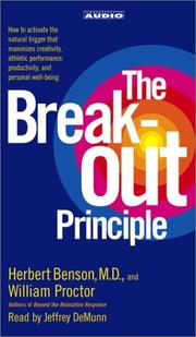 Cover of The Breakout Principle by Herbert Benson