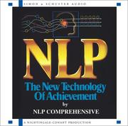 Cover of NLP The New Technology of Achievement (New on CD) by Unknown