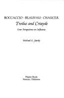 Front cover of Boccaccio, Beauvau, Chaucer by Michael G. Hanly