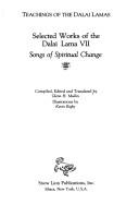 Front cover of Selected works of the Dalai Lama VII by Bskal-bzaṅ-rgya-mtsho, Dalai Lama VII