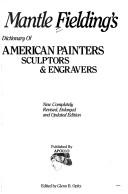 Front cover of Dictionary of American painters, sculptors & engravers by Mantle Fielding