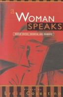 Front cover of A woman speaks by Lydia Cosentino