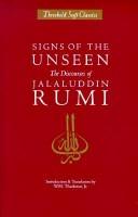 Front cover of Signs of the unseen by Rumi (Jalāl ad-Dīn Muḥammad Balkhī)
