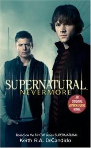Cover of Supernatural by Keith R. A. DeCandido