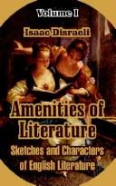 Cover of Amenities of literature by Isaac Disraeli