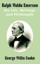 Cover of Ralph Waldo Emerson by George Willis Cooke
