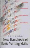 Front cover of New Handbook Basic Writing Skills (with Revised APA and Revised MLA) by Cora L. Robey