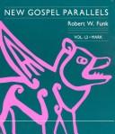 Front cover of New Gospel parallels by Robert Walter Funk