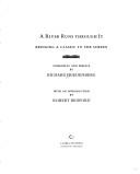 Cover of A river runs through it by Richard Friedenberg