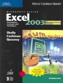 Cover of Microsoft Office Excel 2003 by Gary B. Shelly