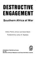 Cover of Destructive engagement by Phyllis Johnson