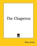 Cover of The Chaperon by Henry James