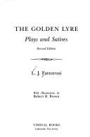 Front cover of The golden lyre by L. J. Fattorosi