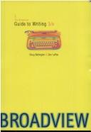 Cover of The Broadview Guide to Writing by Doug Babington
