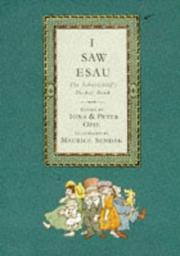Cover of I SAW ESAU.  The Schoolchild's Pocket Book by Iona Archibald Opie