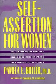 Front cover of Self-assertion for women by Pamela Butler