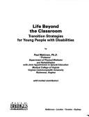 Cover of Life beyond the classroom by Paul Wehman