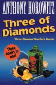 Front cover of Three of diamonds by Anthony Horowitz