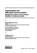 Cover of Augmentative and alternative communication by David R. Beukelman