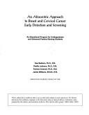 Front cover of An Afrocentric approach to breast and cervical cancer early detection and screening by Phyllis Johnson