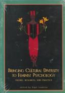 Front cover of Bringing Cultural Diversity to Feminist Psychology by Hope Landrine