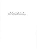 Front cover of Physics and applications of defects in advanced semiconductors by Mahmoud Omar Manasreh