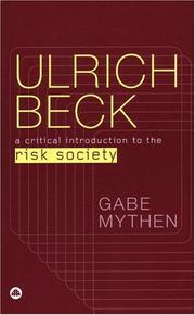 Cover of Ulrich Beck by Gabe Mythen