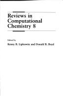 Cover of Reviews in computational chemistry by Kenny B. Lipkowitz