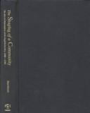 Front cover of The shaping of a community by Beat A. Kümin
