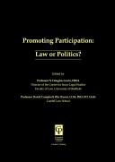 Cover of Promoting participation by Campbell, David