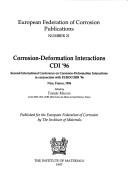 Front cover of Corrosion-deformation interactions CDI '96 by International Conference on Corrosion-Deformation Interactions (2nd 1996 Nice, France)