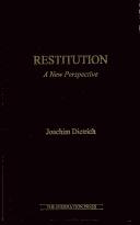 Cover of Restitution by Joachim Dietrich