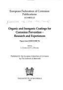 Front cover of Organic and inorganic coatings for corrosion prevention by EUROCORR '96 (1996 Nice, France)