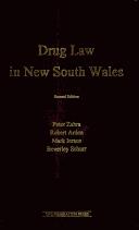 Front cover of Drug laws in New South Wales by Peter Zahra