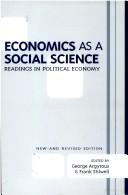 Front cover of Economics as a social science by Frank J. B. Stilwell