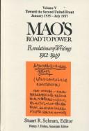 Front cover of Mao's road to power by Mao Zedong