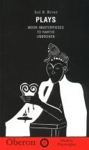 Cover of Plays by Sol B. River