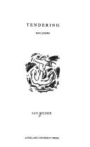 Cover of Tendering by Ian Wedde