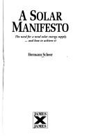 Cover of A solar manifesto by Hermann Scheer