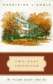 Cover of Two-Part Invention by Madeleine L'Engle