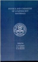 Front cover of Proceedings of the Seventh International Symposium on Physics and Chemistry of Luminescent Materials by International Symposium on Physics and Chemistry of Luminescent Materials (7th 1998 Boston, Mass.)