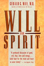 Front cover of Will and spirit by Gerald G. May